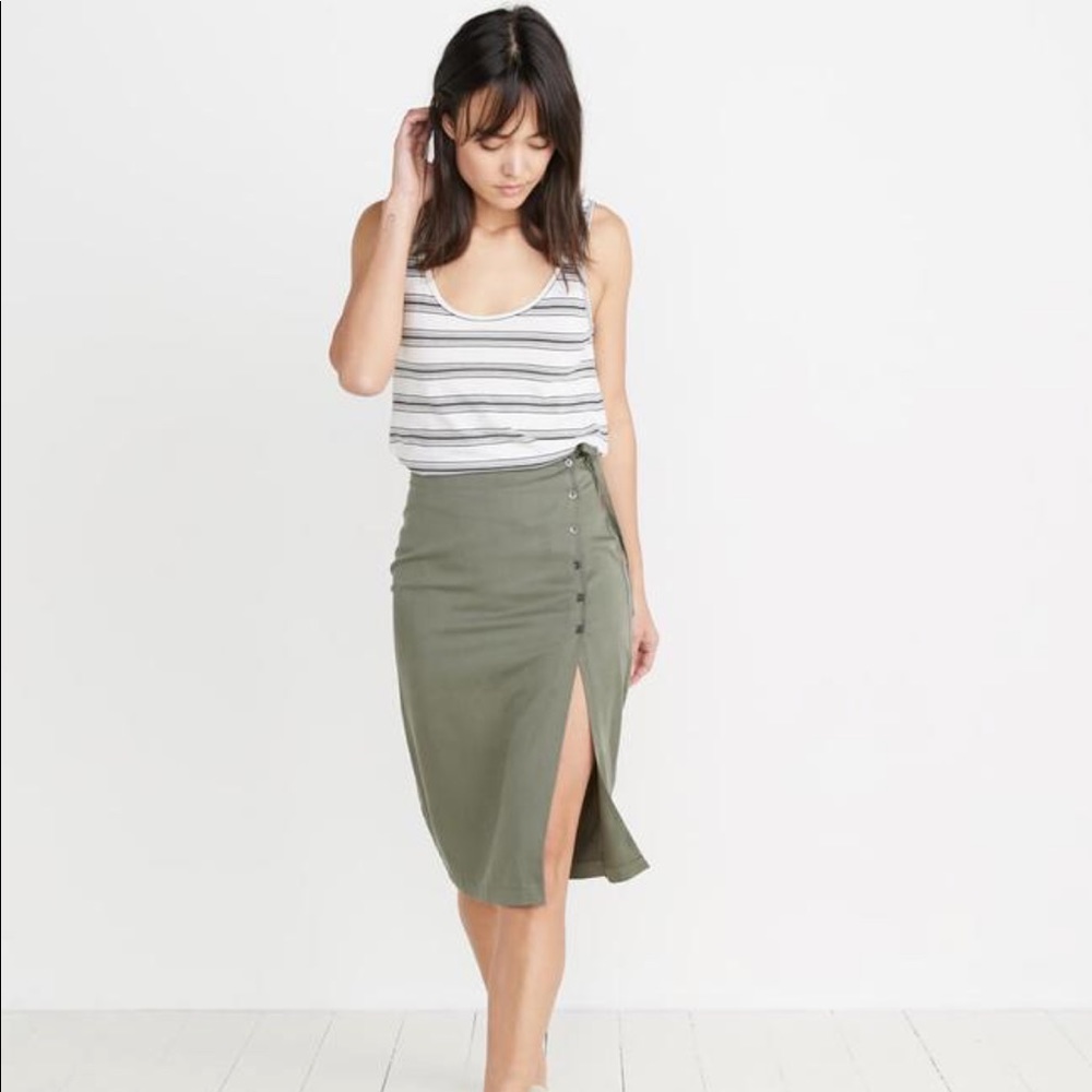 Marine Layer, Women’s Layla Wrap Skirt, Small